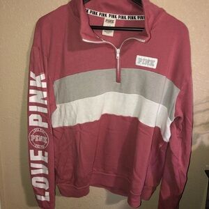 Victoria’s Secret PINK 1/4 Zip Sweater